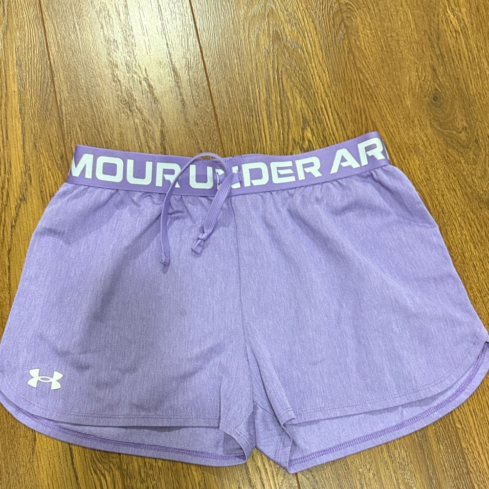 Under Armour Kids Purple Shorts